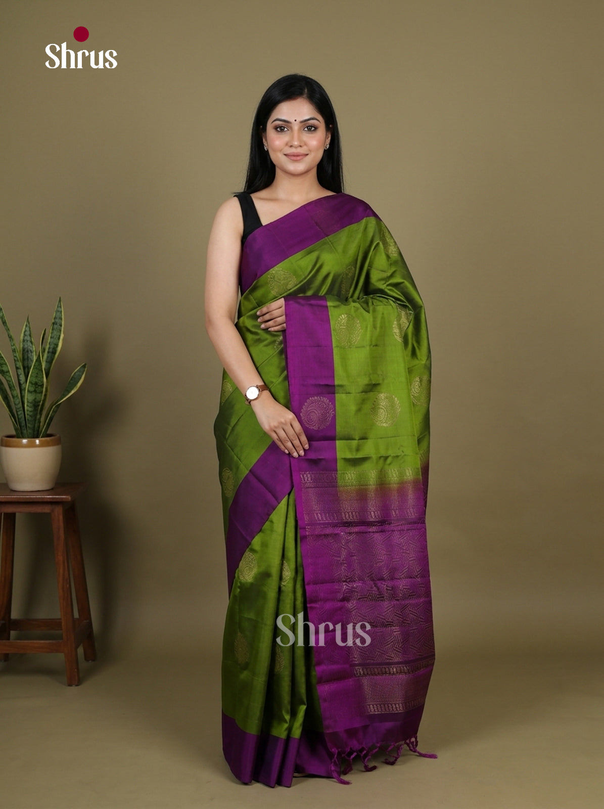 Softsilk-halfpure Saree - EI15113