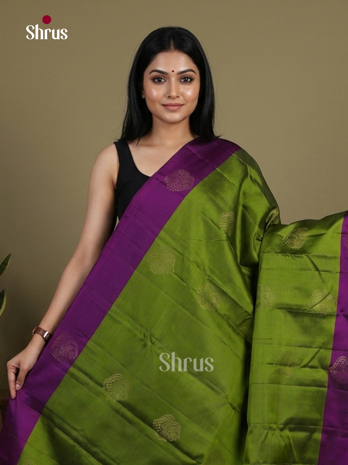 Softsilk-halfpure Saree - EI15113