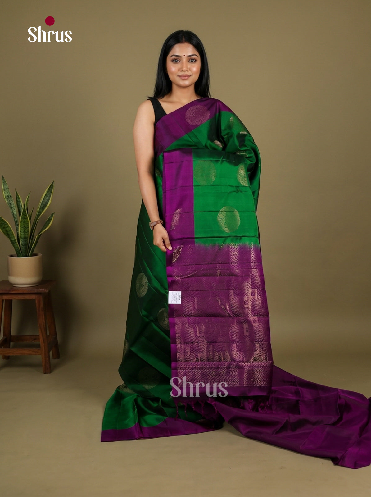 Softsilk-halfpure Saree - EI15116