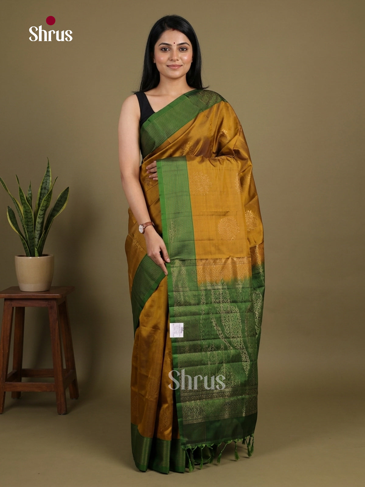 Softsilk-halfpure Saree - EI15118