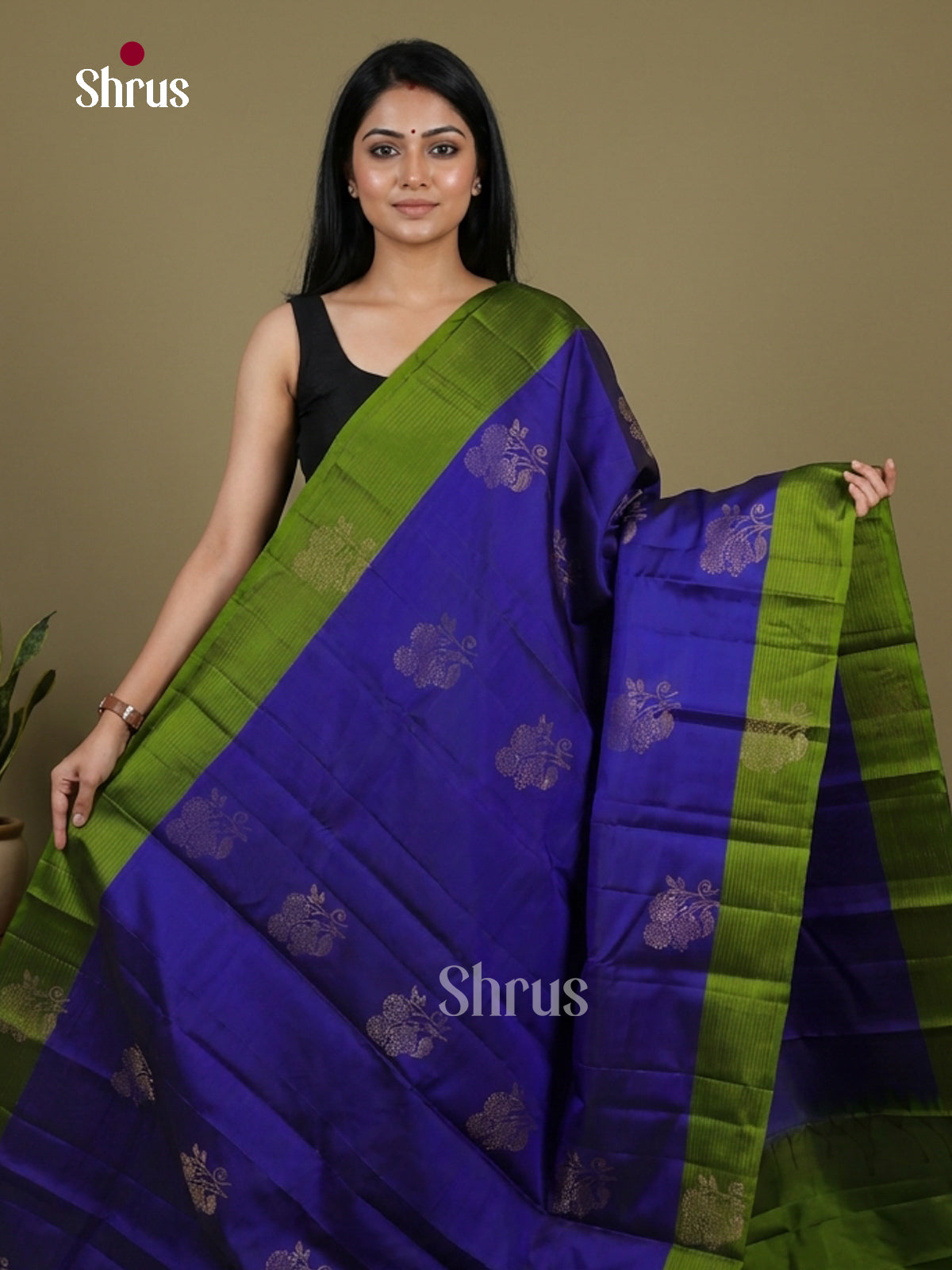 Softsilk-halfpure Saree - EI15124