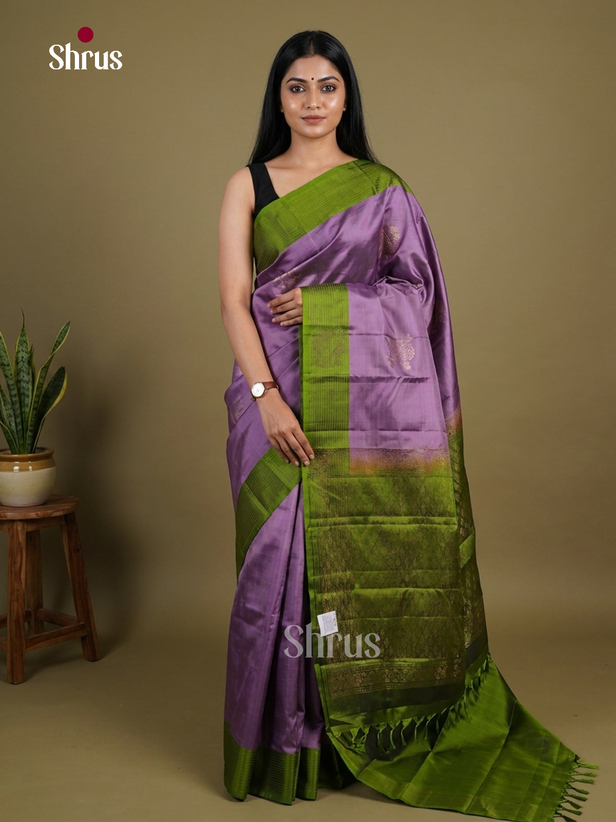Softsilk-halfpure Saree - EI15125