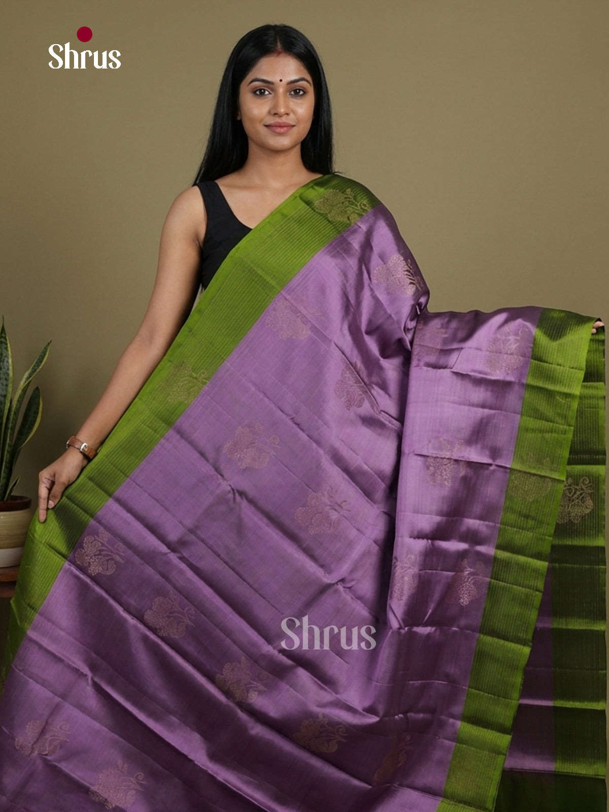 Softsilk-halfpure Saree - EI15125