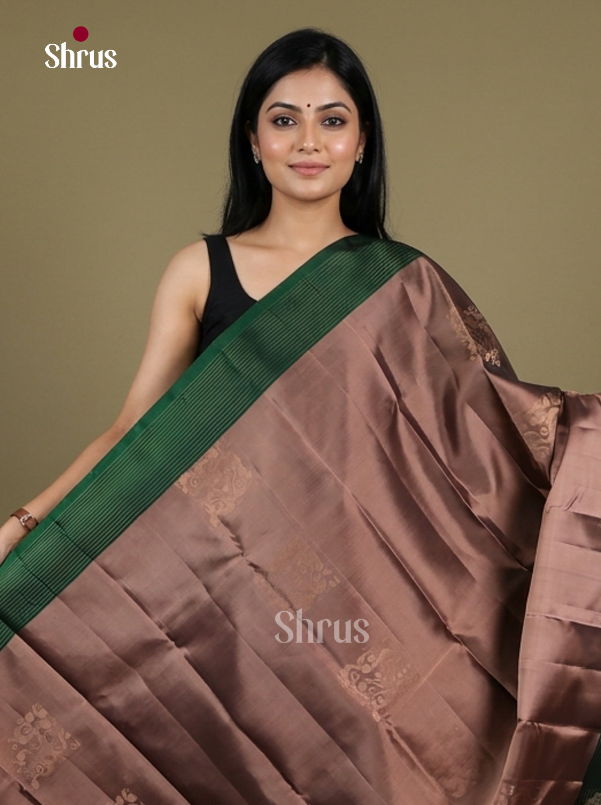 Softsilk-halfpure Saree - EI15128