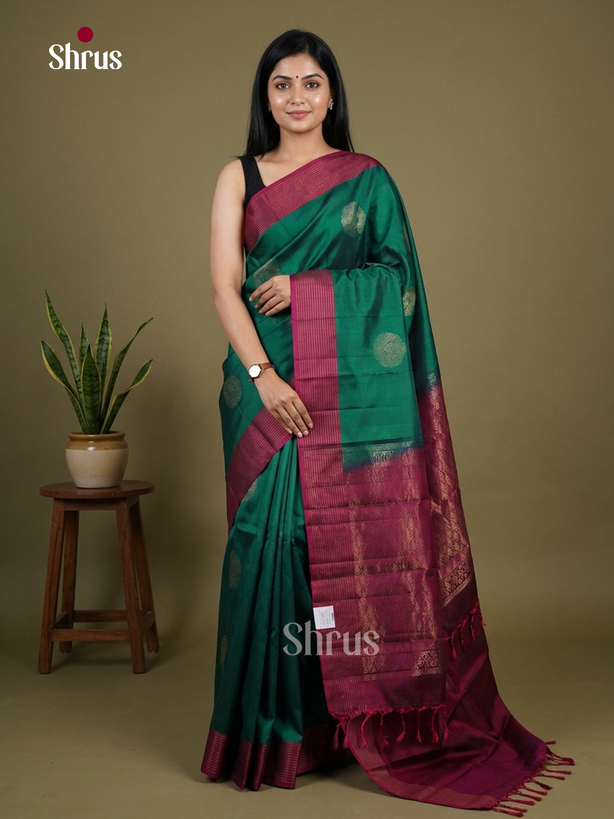Softsilk-halfpure Saree - EI15132