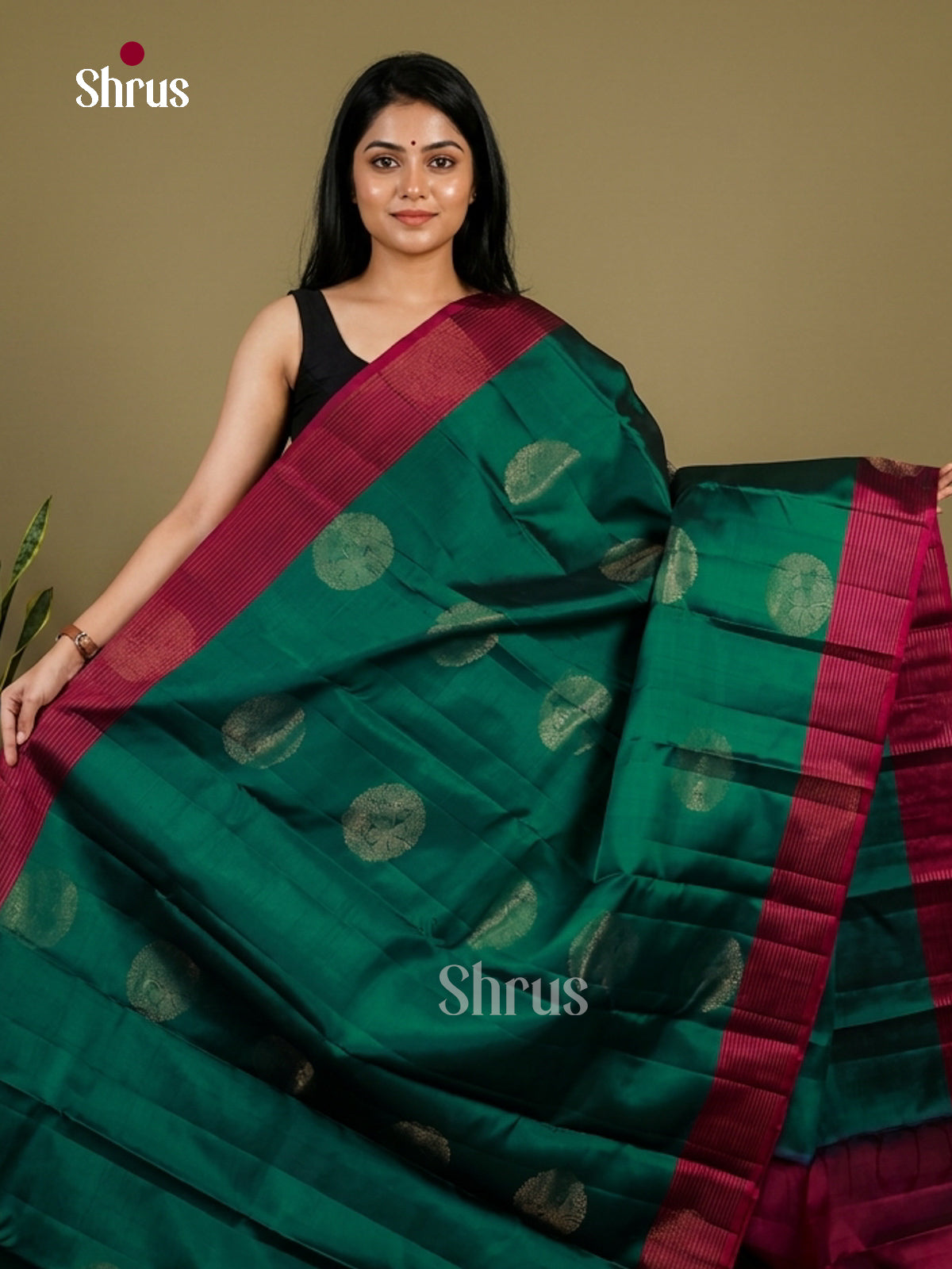 Softsilk-halfpure Saree - EI15132