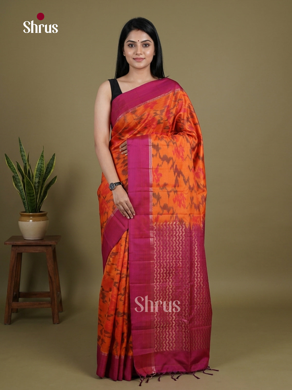 Softsilk-halfpure Saree - EI15133