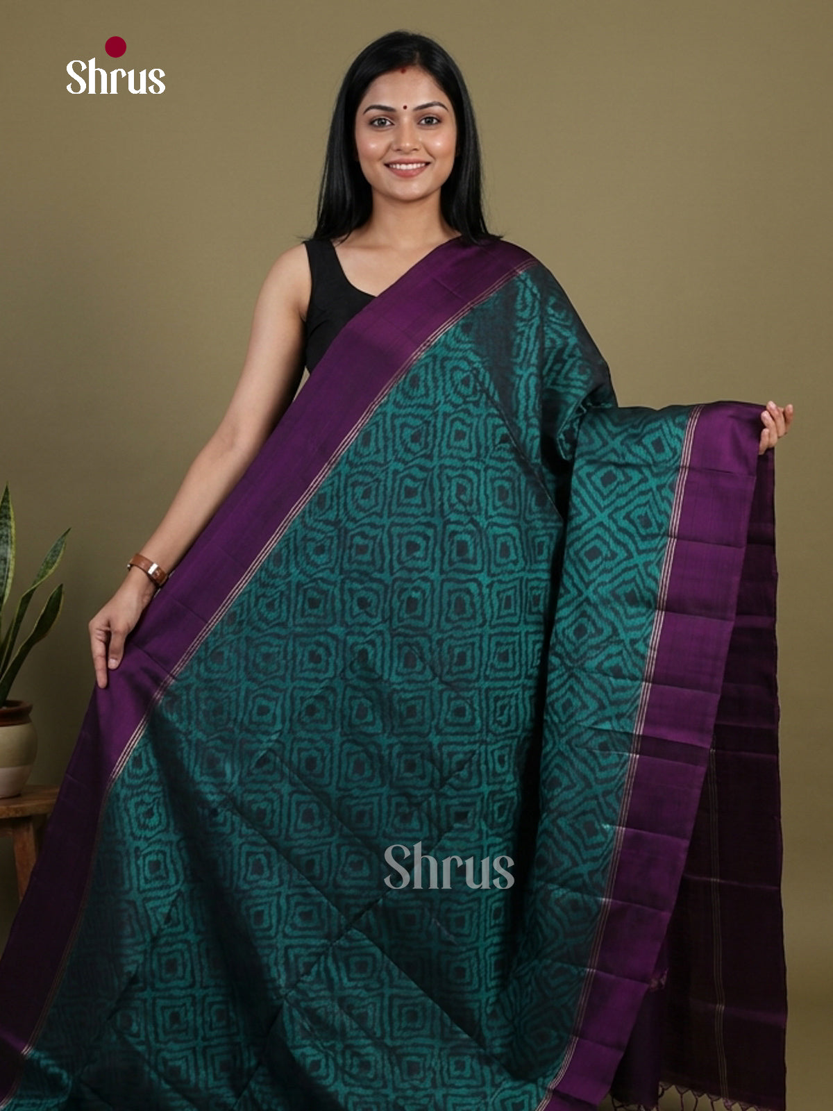 Softsilk-halfpure Saree - EI15134