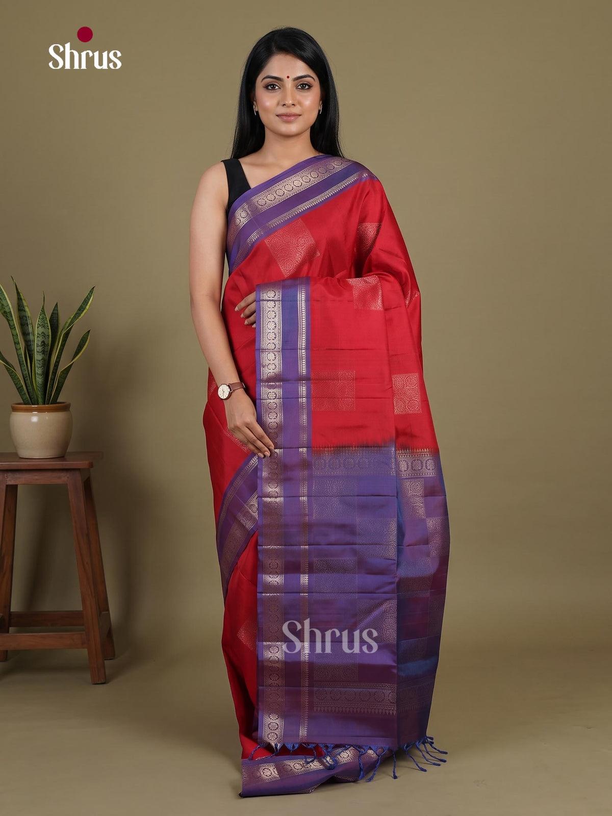 Soft Silk Saree - EI15142