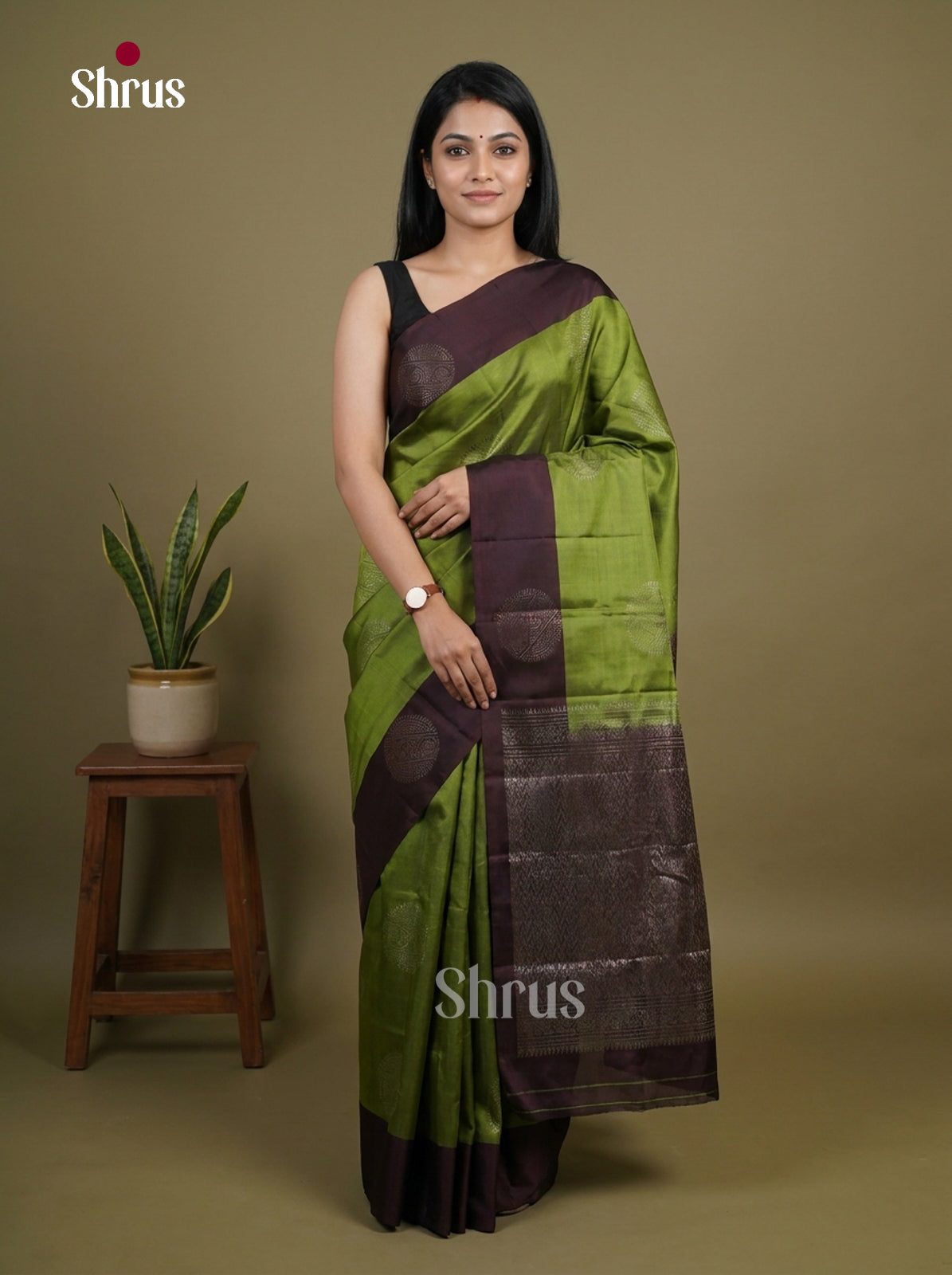 Softsilk-halfpure Saree - EI15159