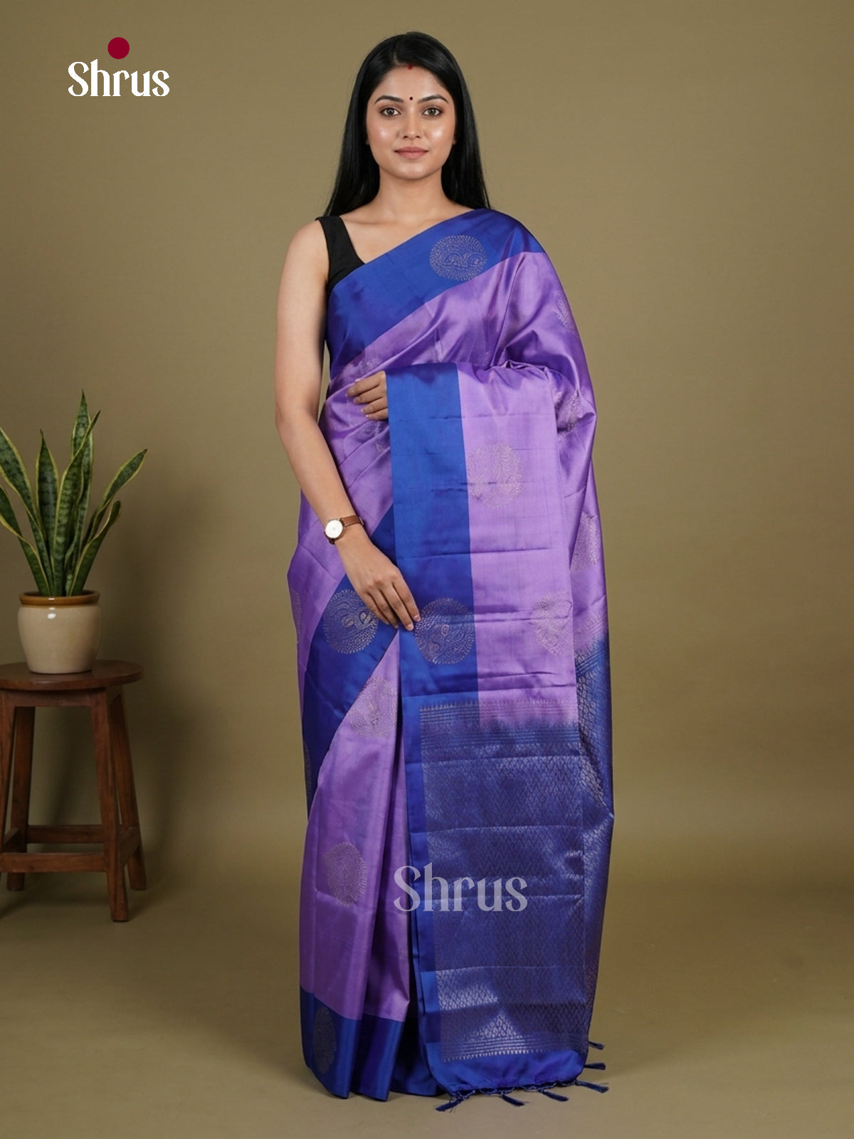 Softsilk-halfpure Saree - EI15162