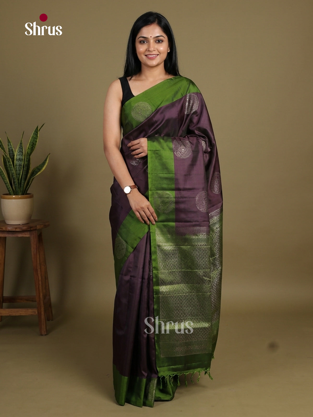 Softsilk-halfpure Saree - EI15164