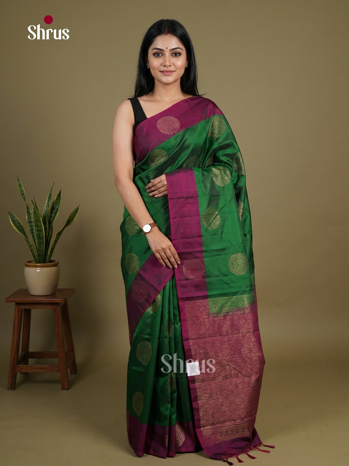 Softsilk-halfpure Saree - EI15167