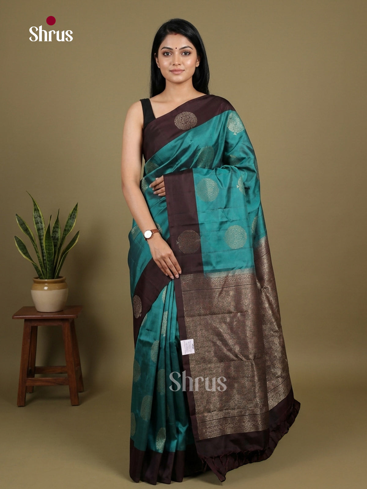 Softsilk-halfpure Saree - EI15169