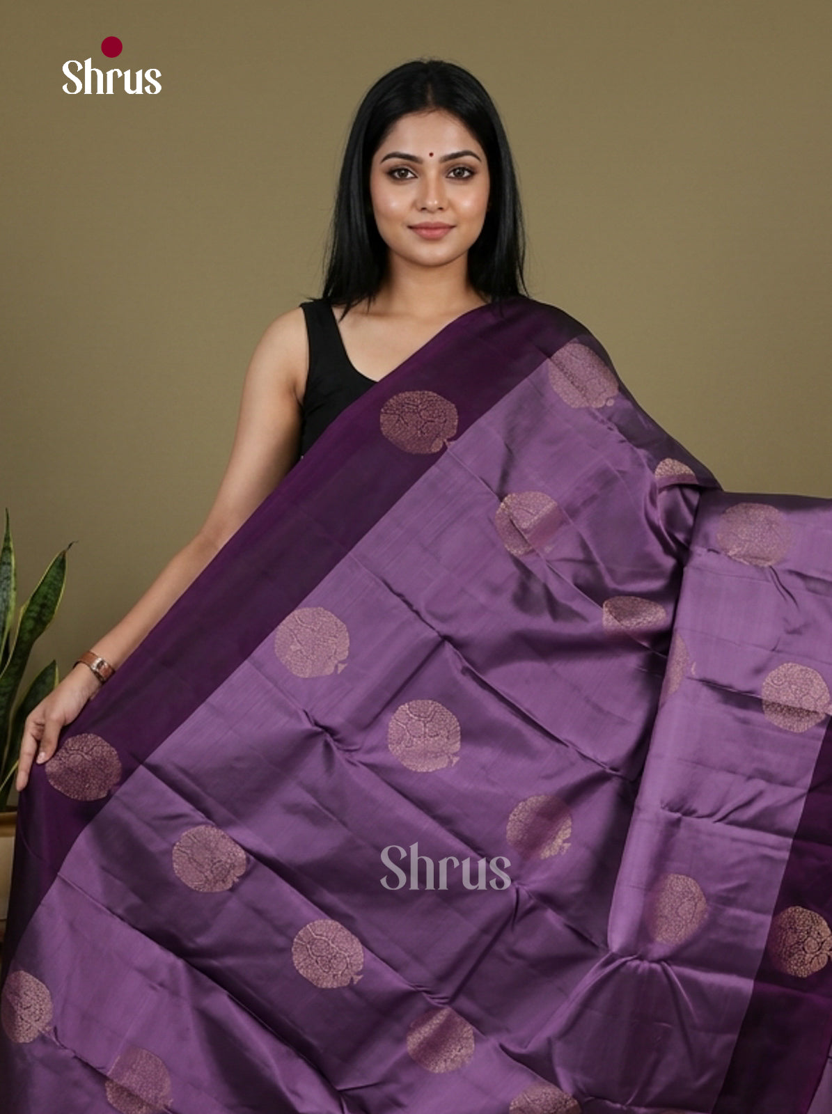 Softsilk-halfpure Saree - EI15170