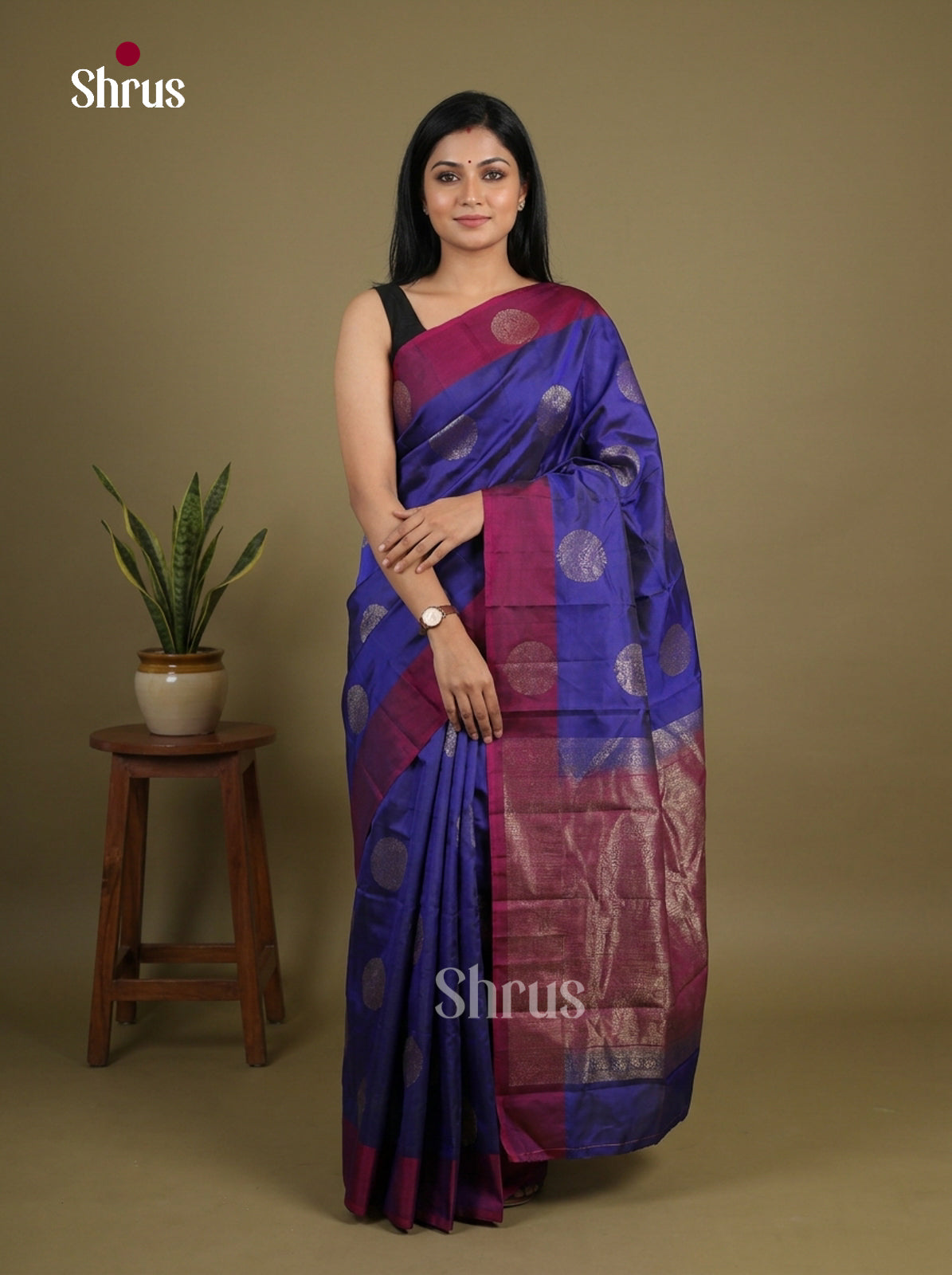 Softsilk-halfpure Saree - EI15172