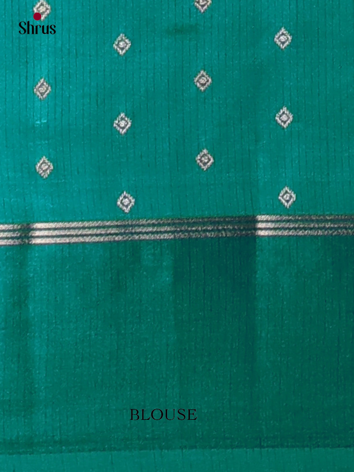 Elegant Green Apoorva Silk Saree with zari stripes & brocade pallu