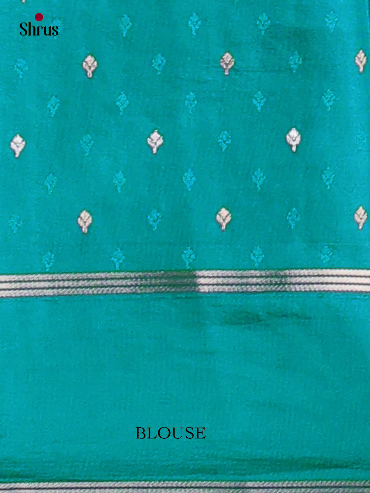 Graceful Green Apoorva Silk Saree with zari stripes , floral buttas & brocade pallu