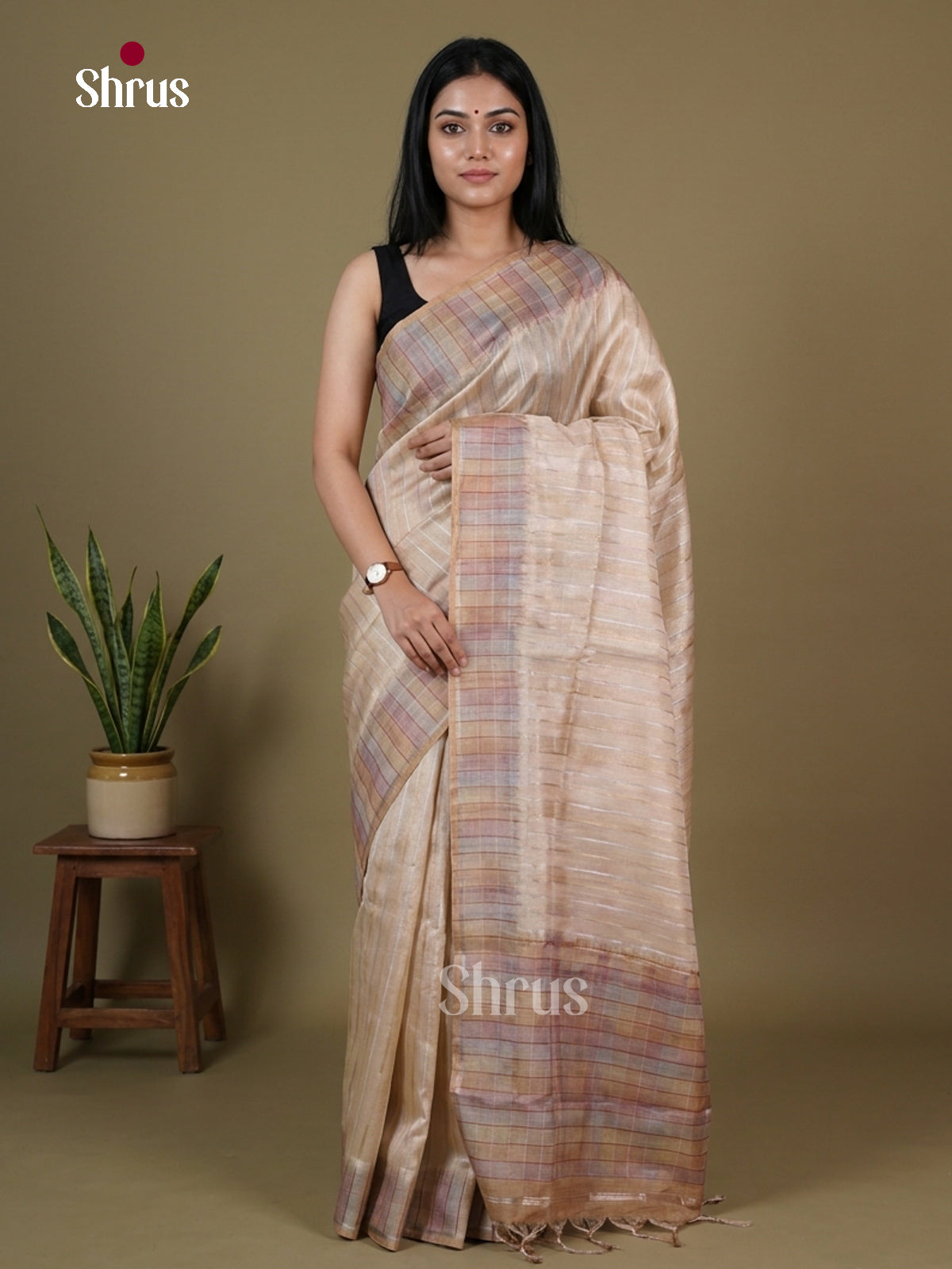 Linen Saree Saree - EI16203