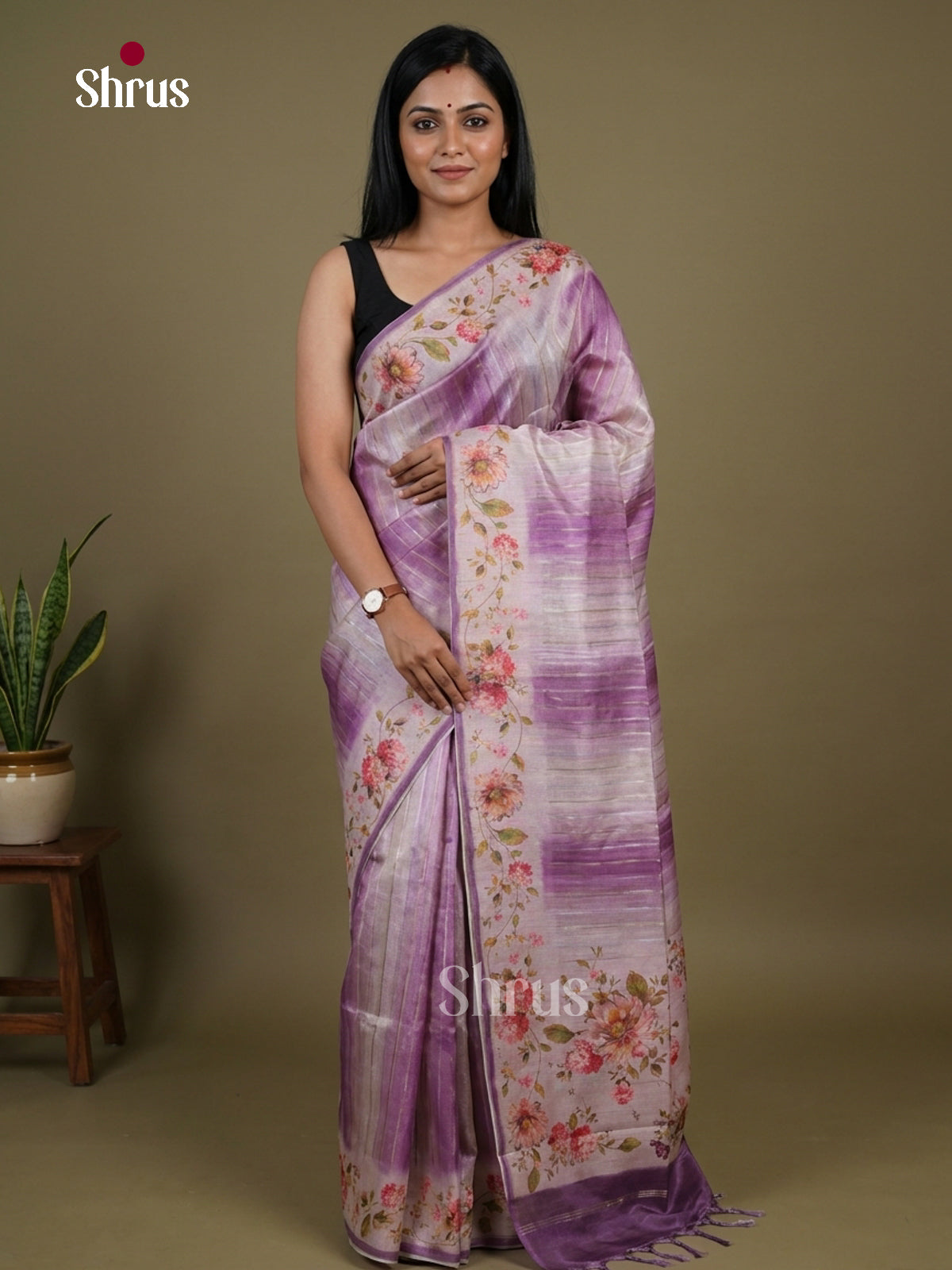 Linen Saree Saree - EI16204