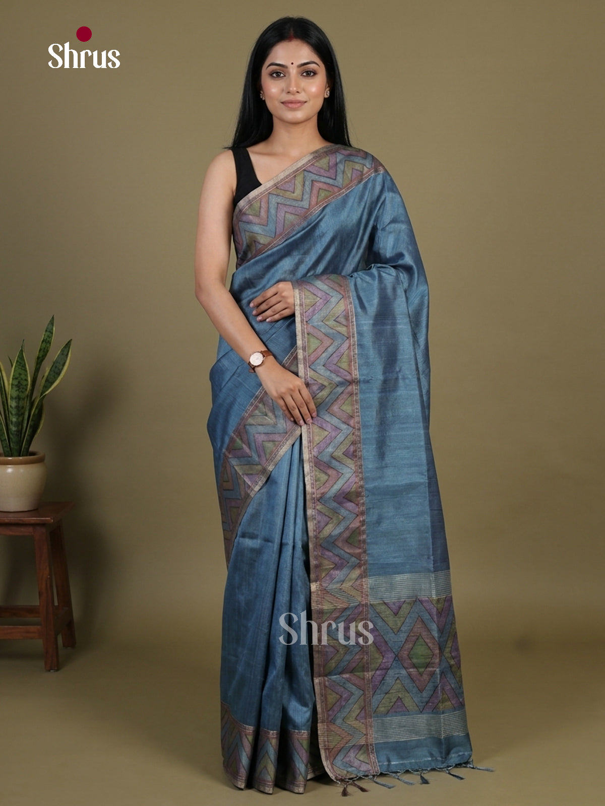 Linen Saree Saree - EI16292