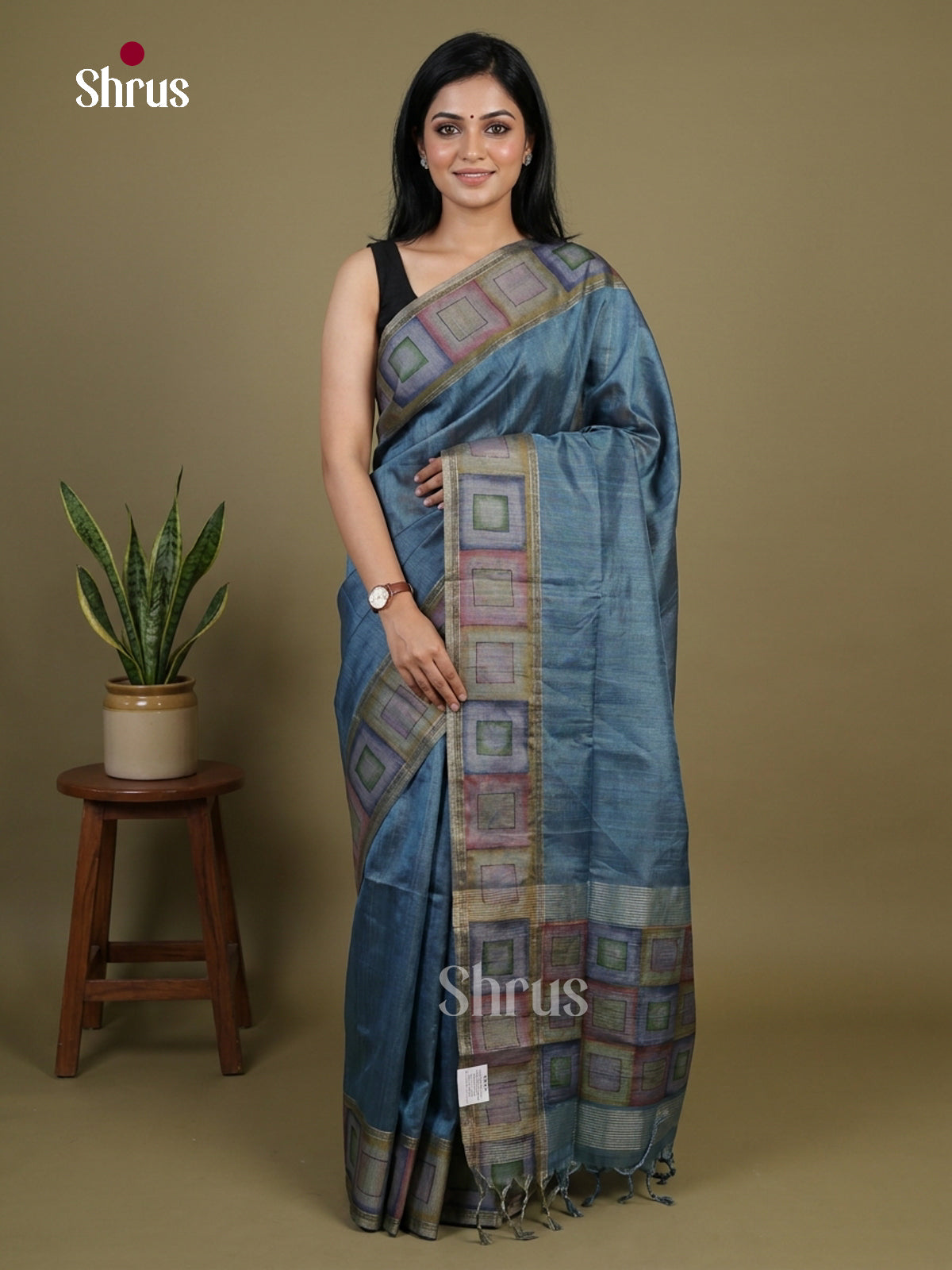 Linen Saree Saree - EI16295