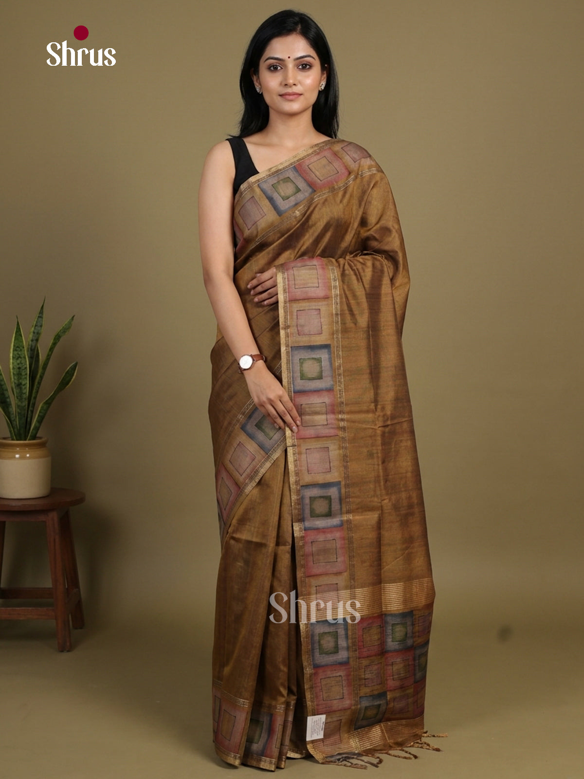 Linen Saree Saree - EI16298