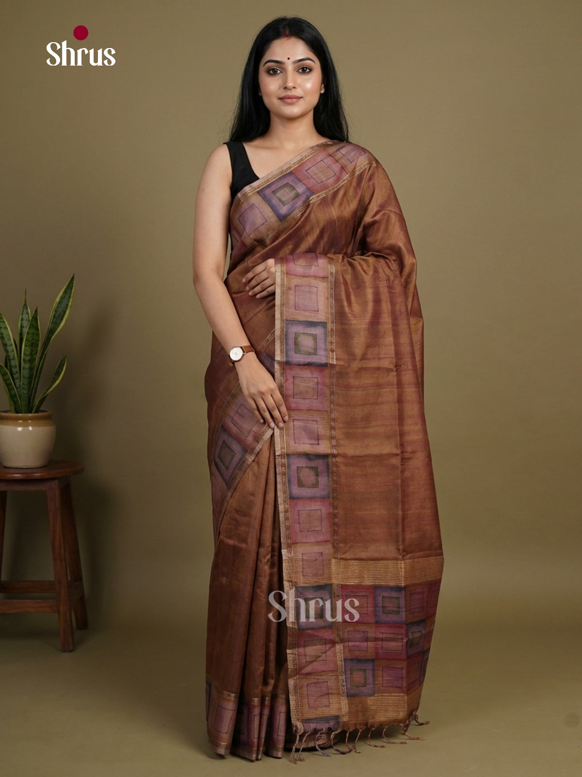 Linen Saree Saree - EI16299