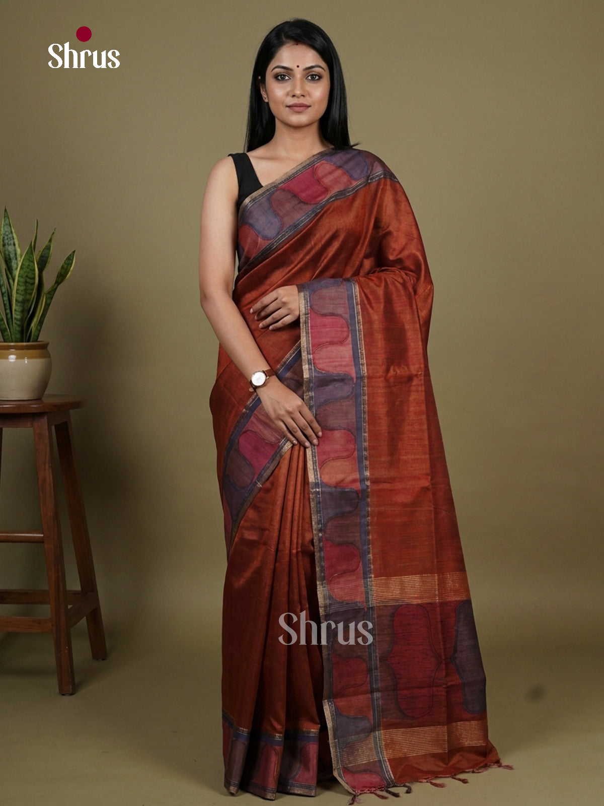 Linen Saree Saree - EI16310
