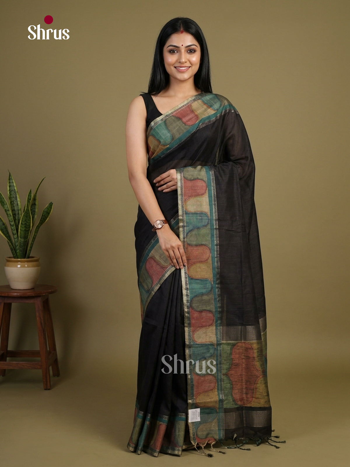 Linen Saree Saree - EI16311