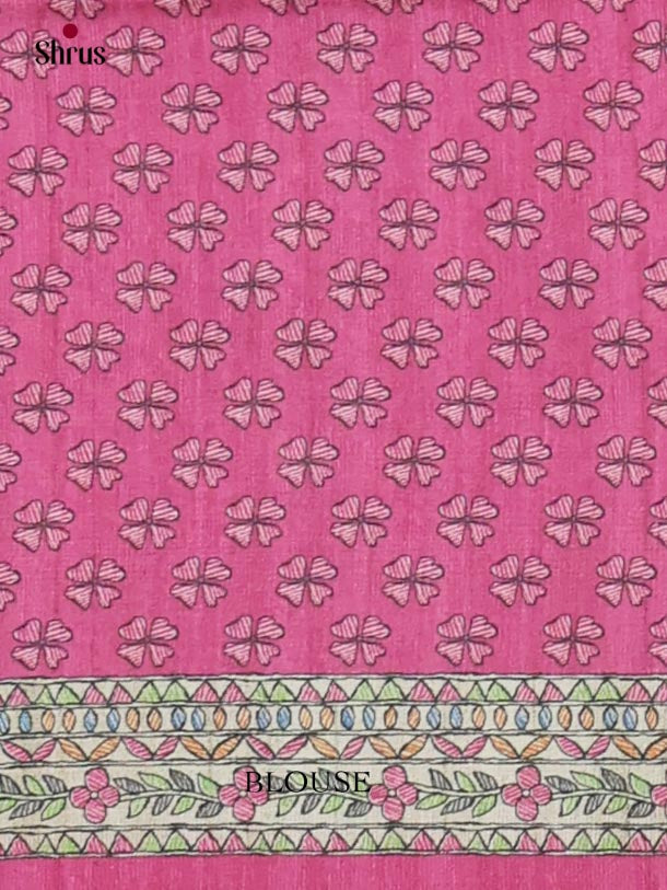 Printed Madhubani Saree - EI16723