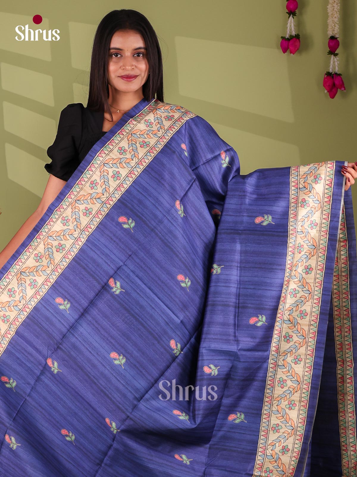 Printed Madhubani Saree - EI16822