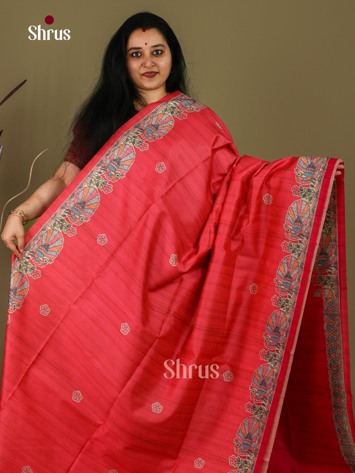 Printed Madhubani Saree - EI16854