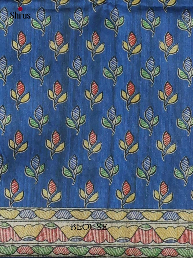 Printed Madhubani Saree - EI16863