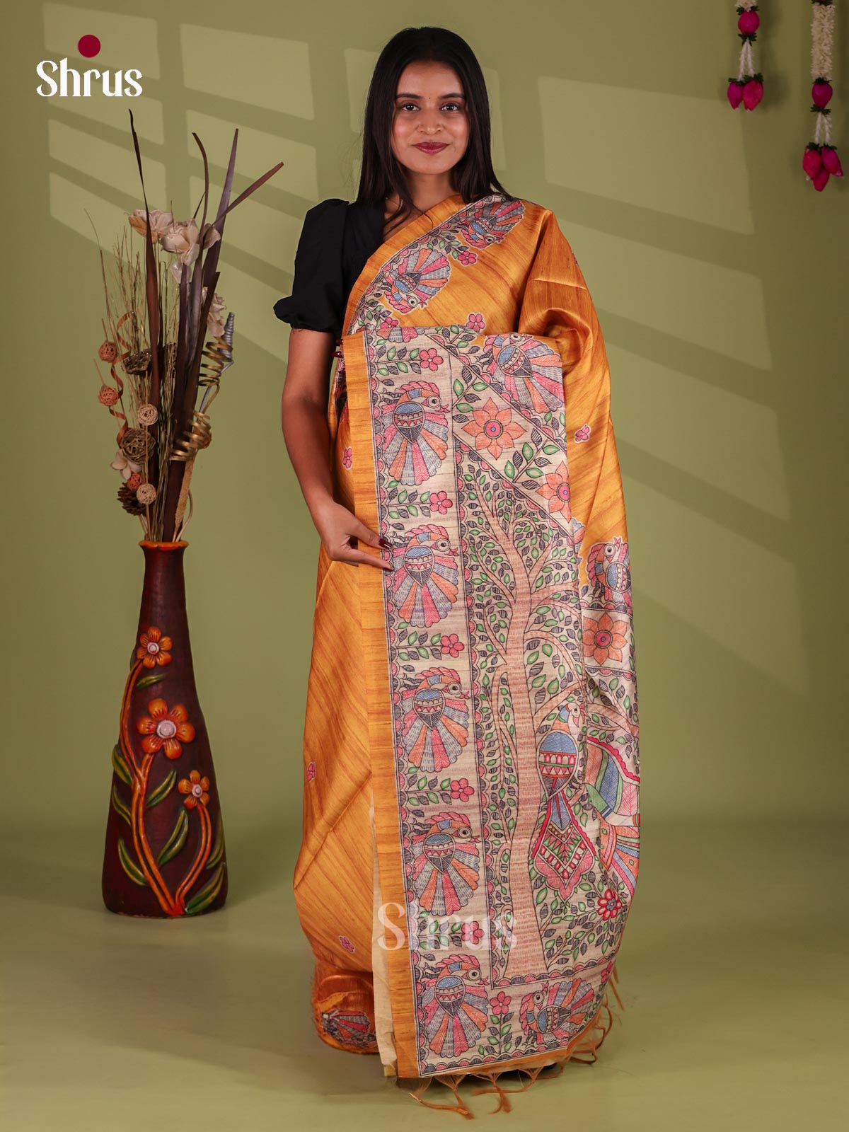 Printed Madhubani Saree - EI16864