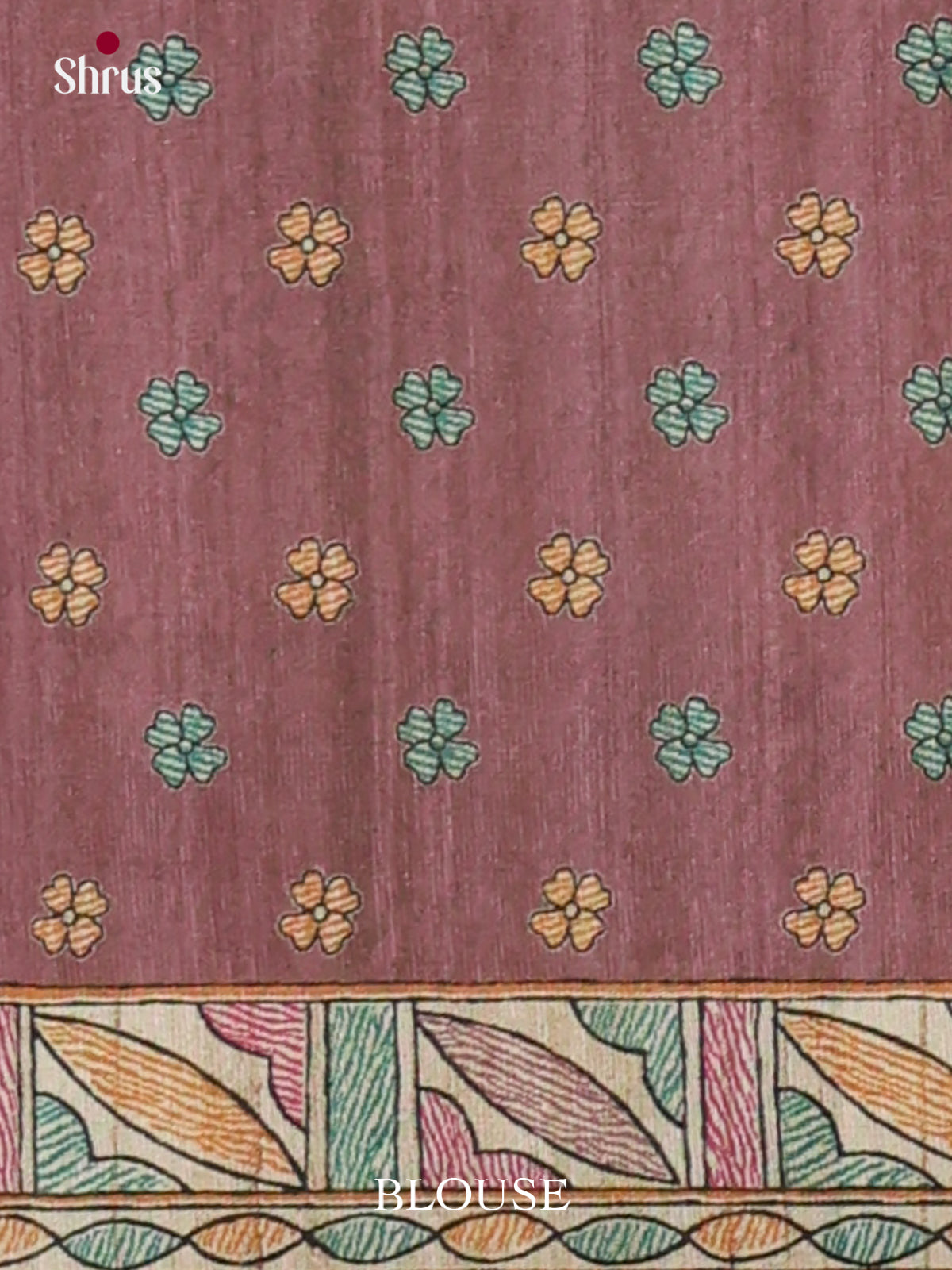 Printed Madhubani Saree - EI16871