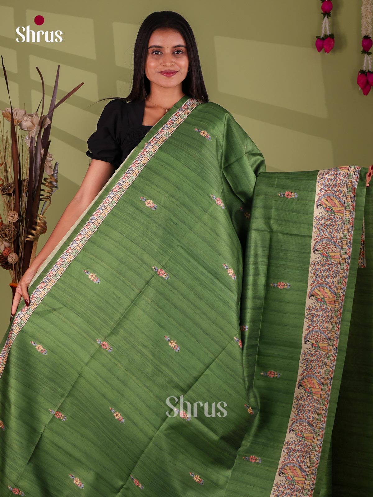 Printed Madhubani Saree - EI16884