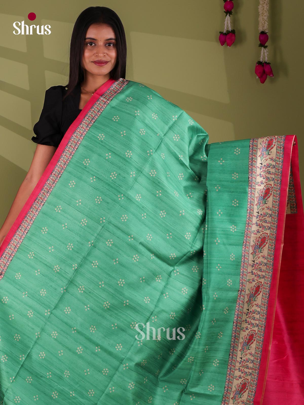 Printed Madhubani Saree - EI16893