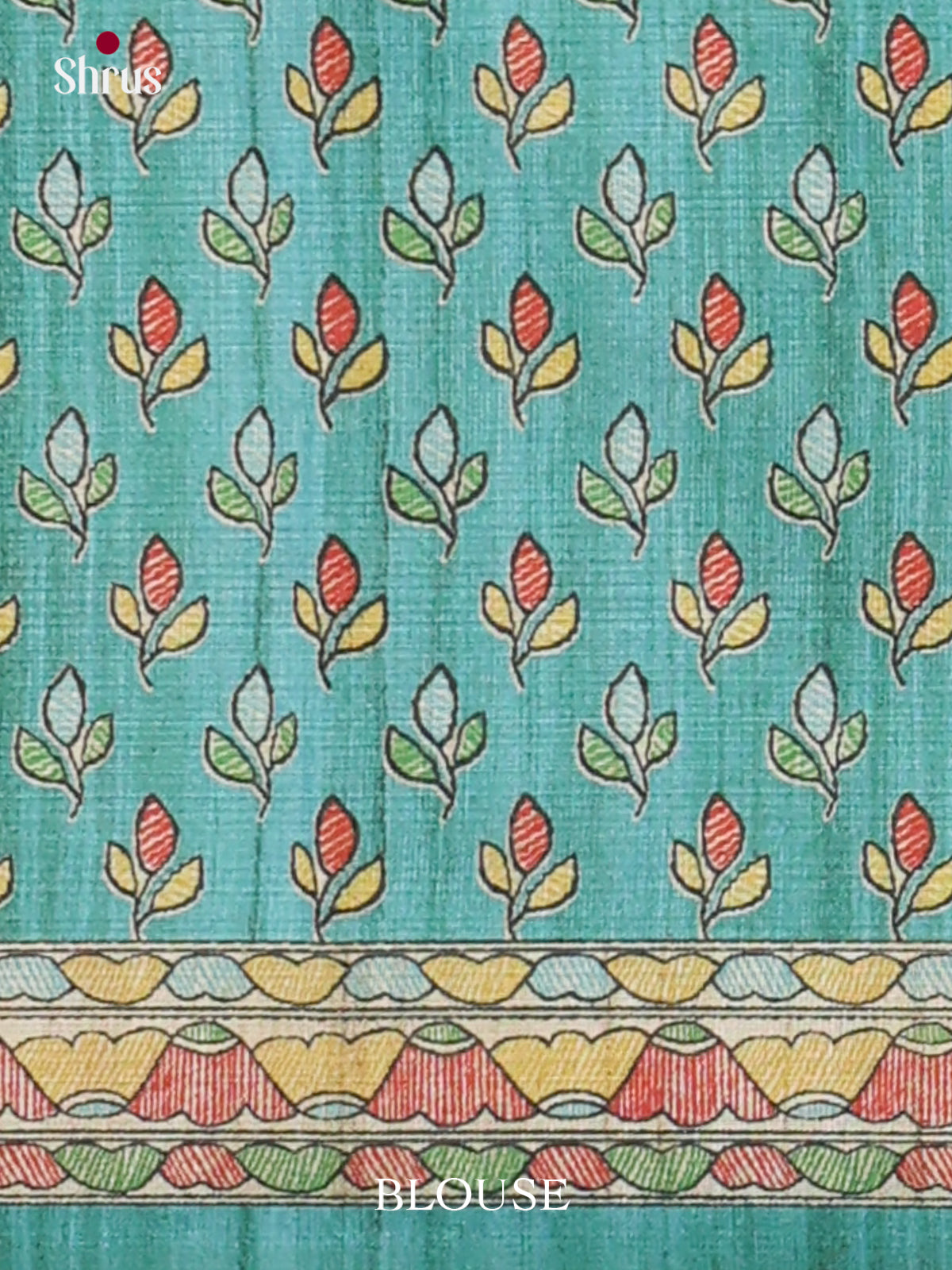 Printed Madhubani Saree - EI16897