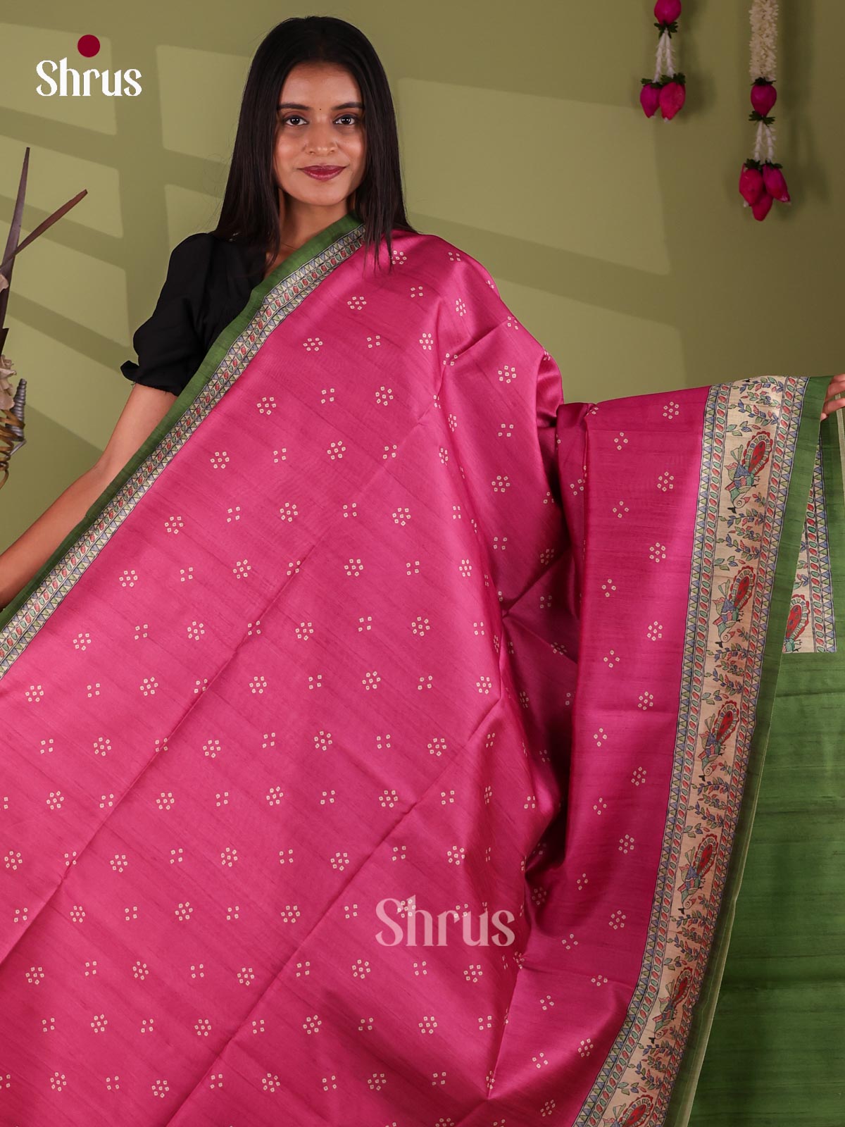 Printed Madhubani Saree - EI16899