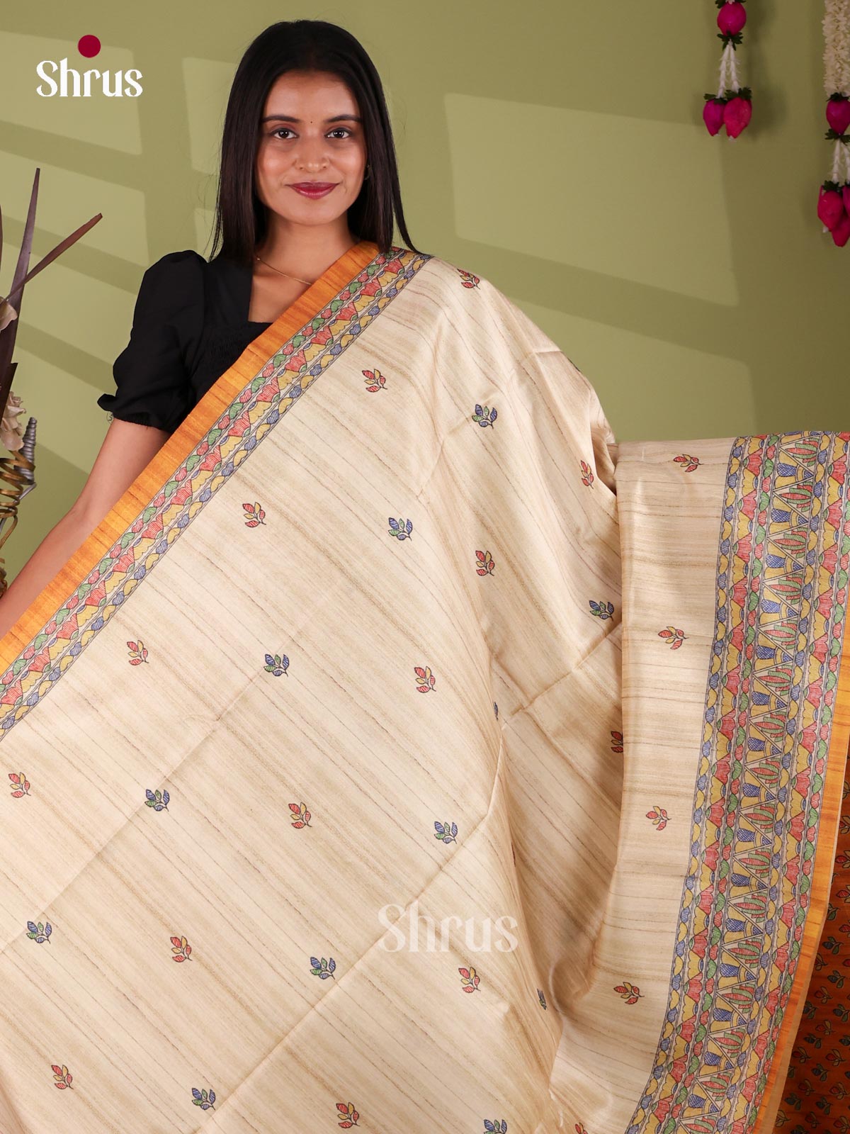 Printed Madhubani Saree - EI16904
