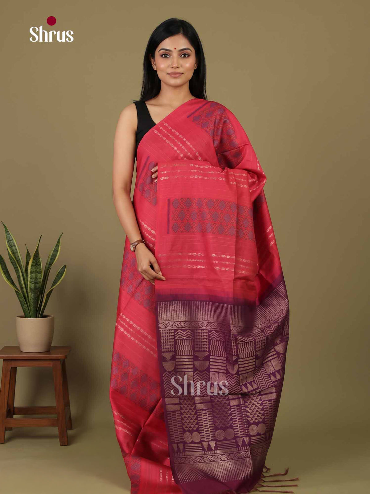 Champa semitussar Saree - EI16930