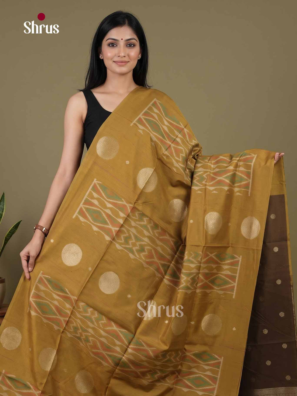 Champa semitussar Saree - EI16937