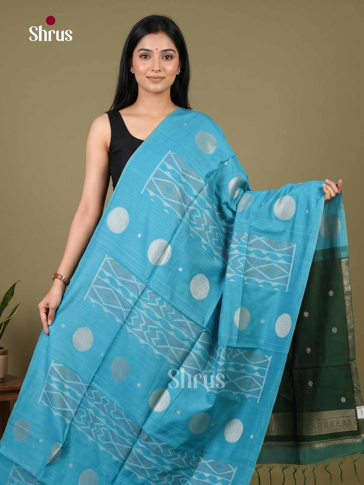 Champa semitussar Saree - EI16939