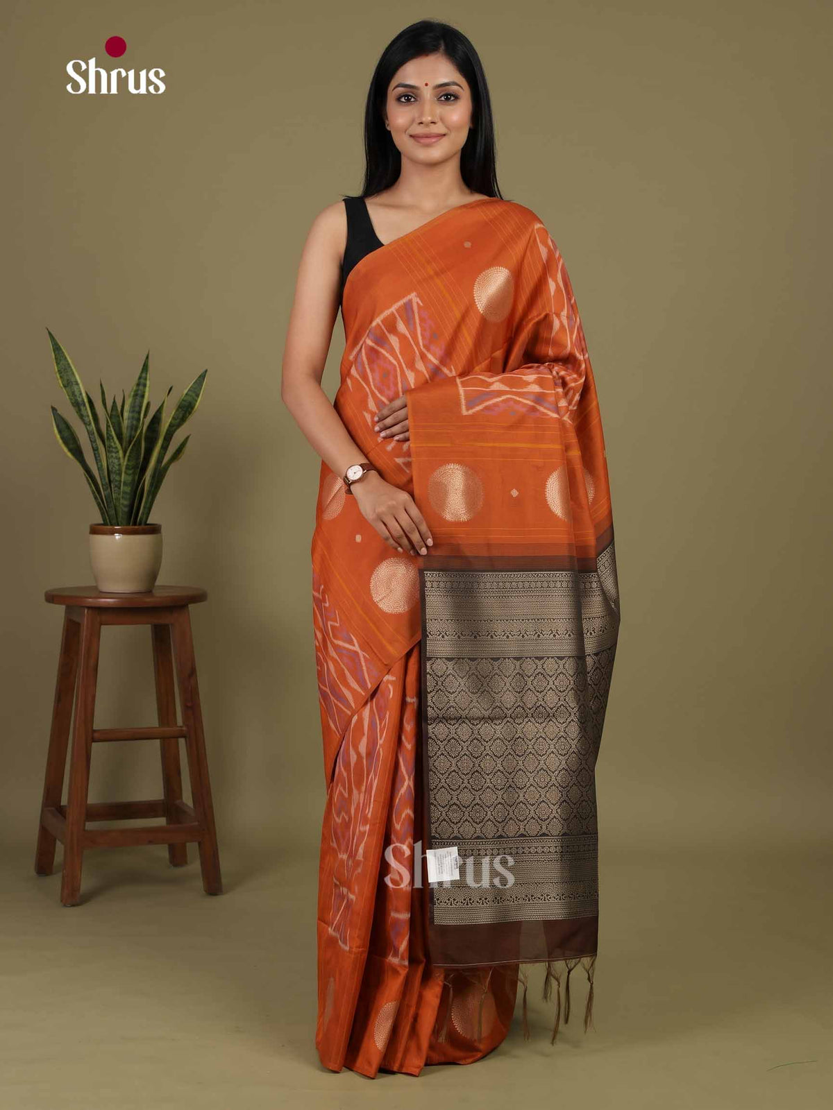 Champa semitussar Saree - EI16941