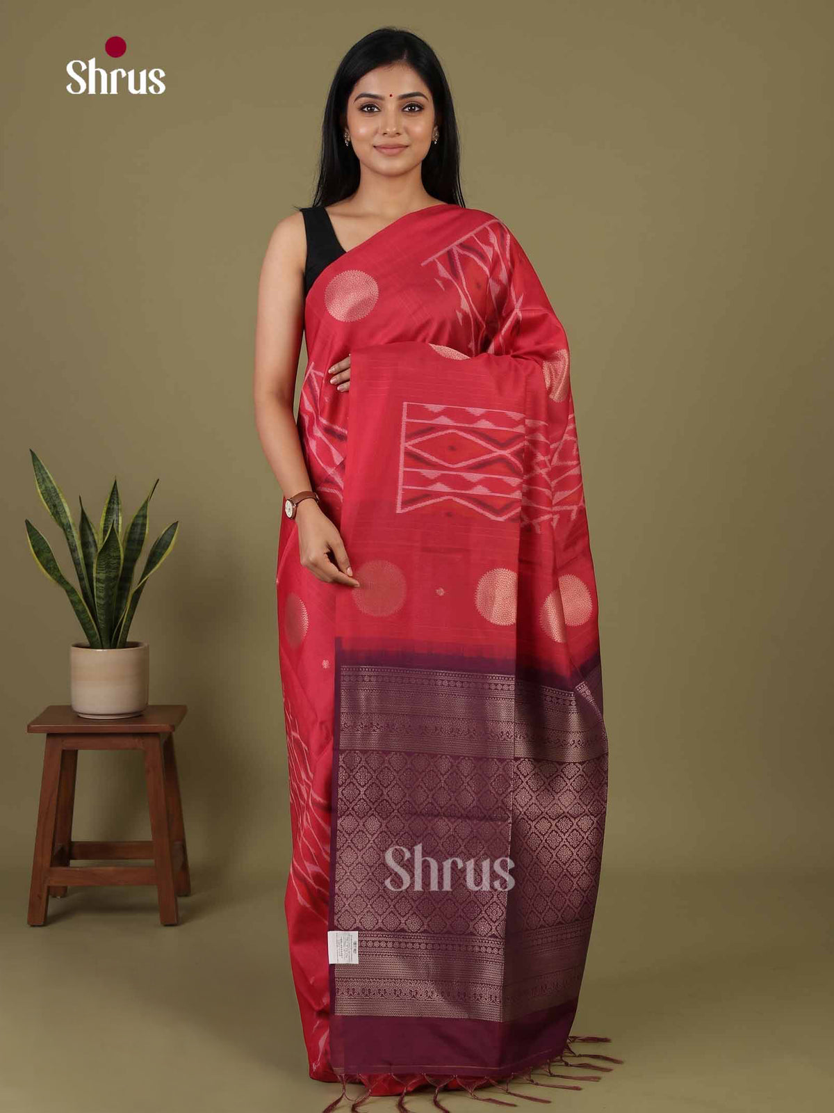 Champa semitussar Saree - EI16943
