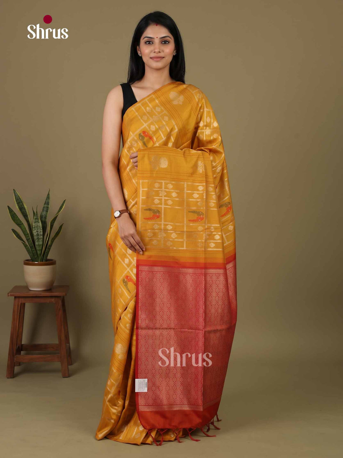 Champa semitussar Saree - EI16945