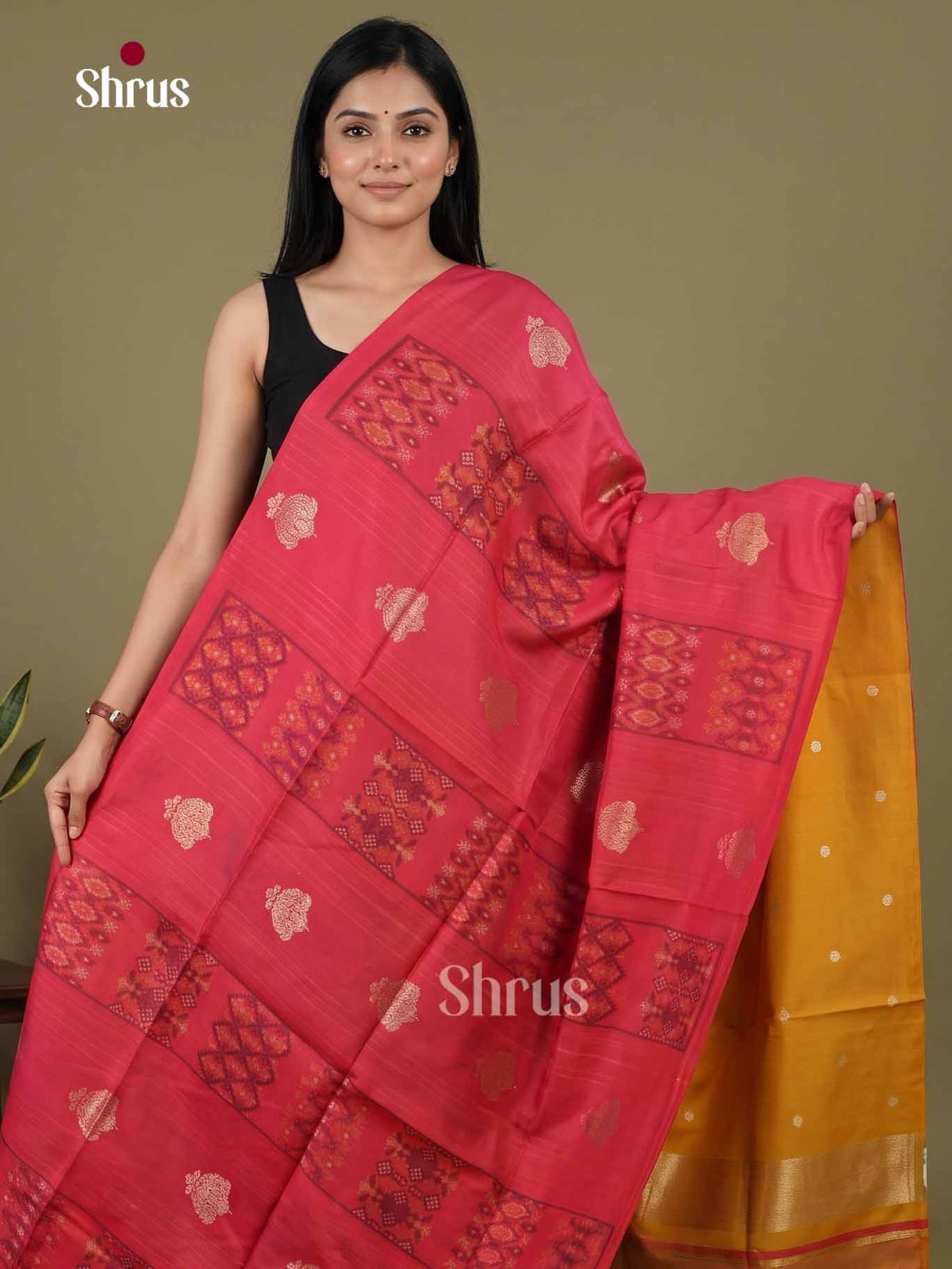 Champa semitussar Saree - EI16951