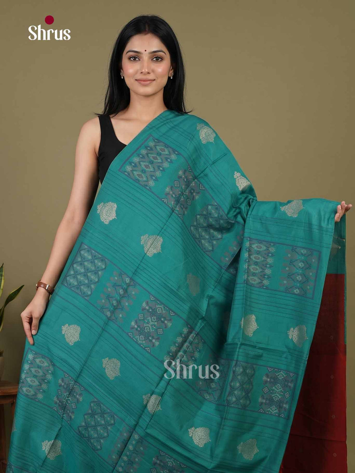 Champa semitussar Saree - EI16952