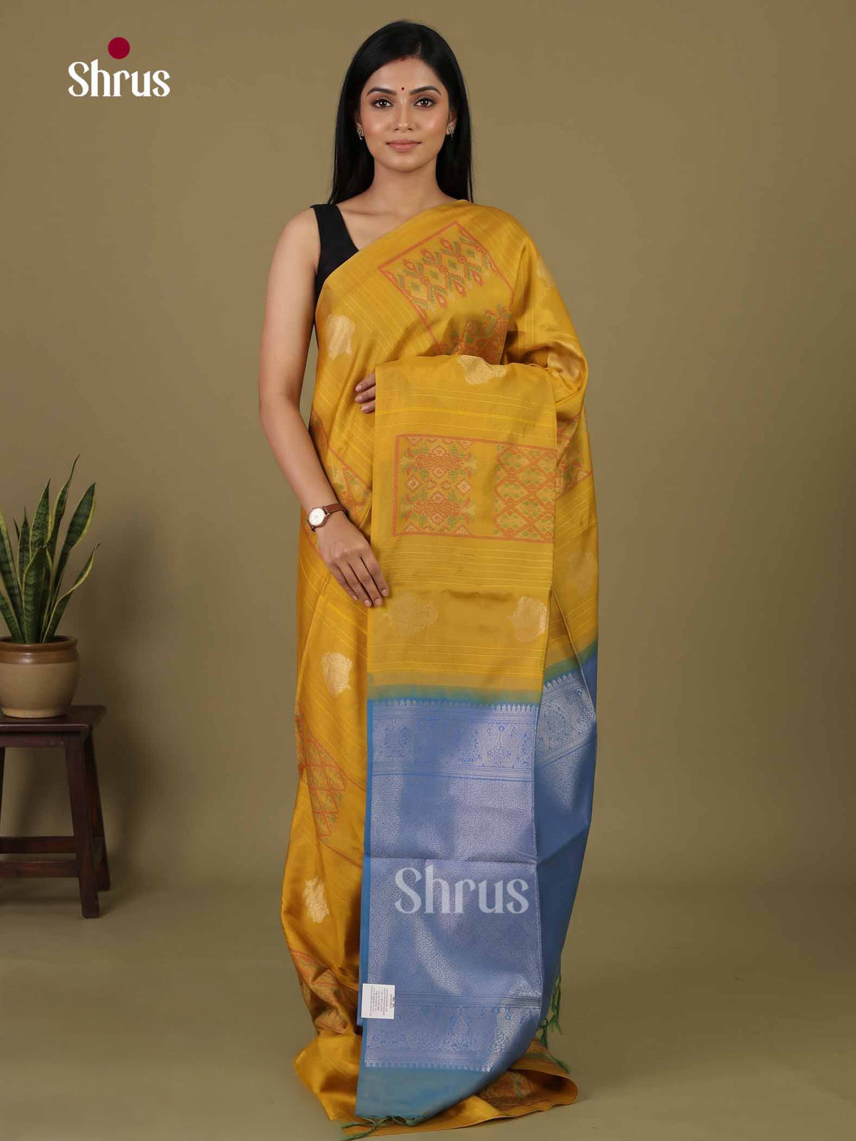 Champa semitussar Saree - EI16953